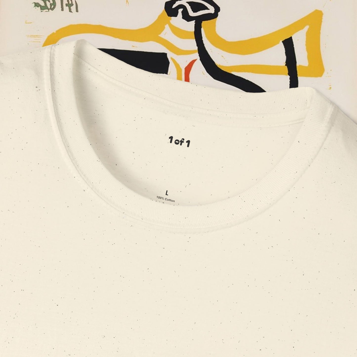 Arabic Calligraphy & Guitar Art T-Shirt