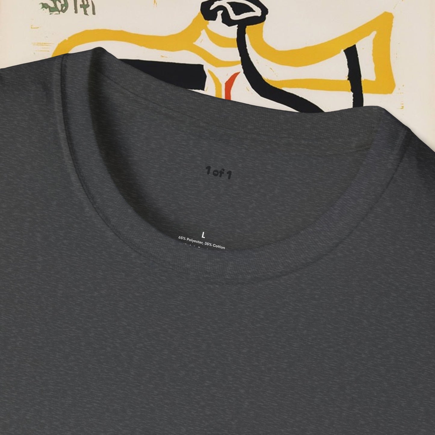 Arabic Calligraphy & Guitar Art T-Shirt