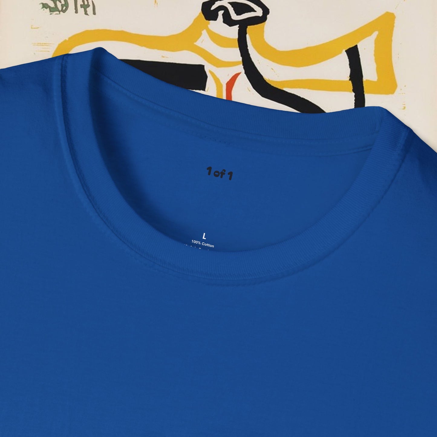 Arabic Calligraphy & Guitar Art T-Shirt